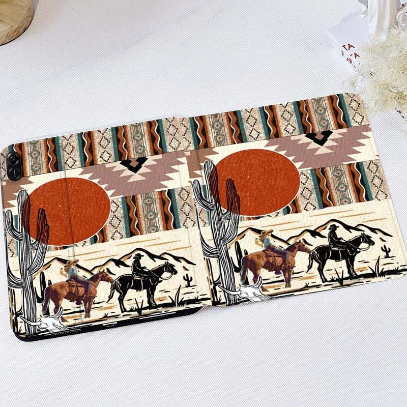 

Чехол для планшета в стиле ретро с милой коровой для Huawei MatePad M5 T5 SE 11 Pro Honor Tab 5 V7 V8 X9 GT 10.1 10.8 дюймов