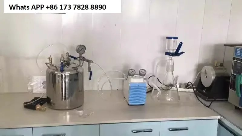 清浄試験装置-加圧ポンプ洗浄装置一式-特殊スプレーガン-清浄自動検出