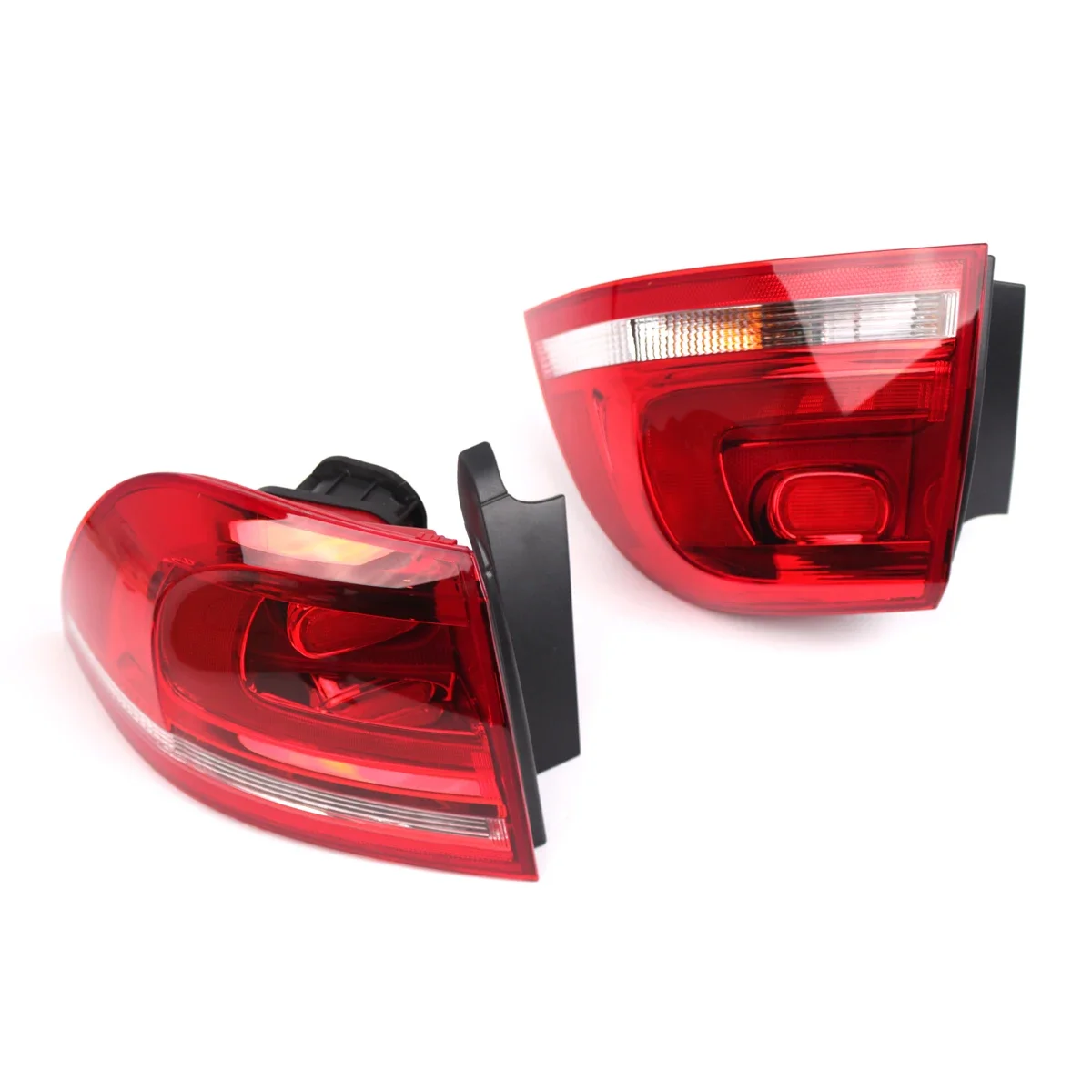 Conjunto de lámpara de freno para coche VW Touareg, luz trasera LED exterior izquierda y derecha, 2010, 2011, 2012, 2013, 2014, 7P6945095D, 7P6945096D