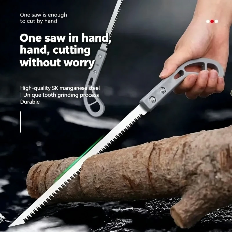 Detachable Chicken Tail Saw Garden Gardening Tools Tree Felling Fast Cutting Labor-saving Woodworking Hand Saw Garden Saw
