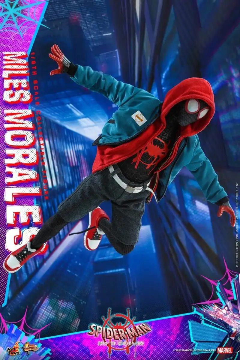 Hottoys Ht Mms567 Spider-man Into The Spider-verse Miles Morales Peni Parker Joint Movable Action Model Figure Toys New Stock