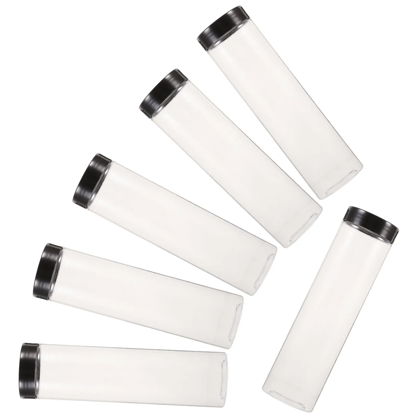 

Bottles Drink Juice Juicer Container Black The Pet Reusable for Drinks Beverages