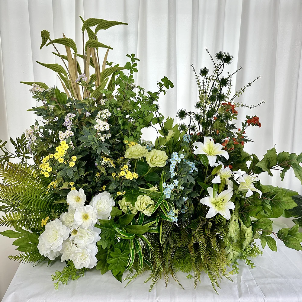 

Nordic pastoral home longevity flower simulation flower balcony model room wedding photography props fake flower