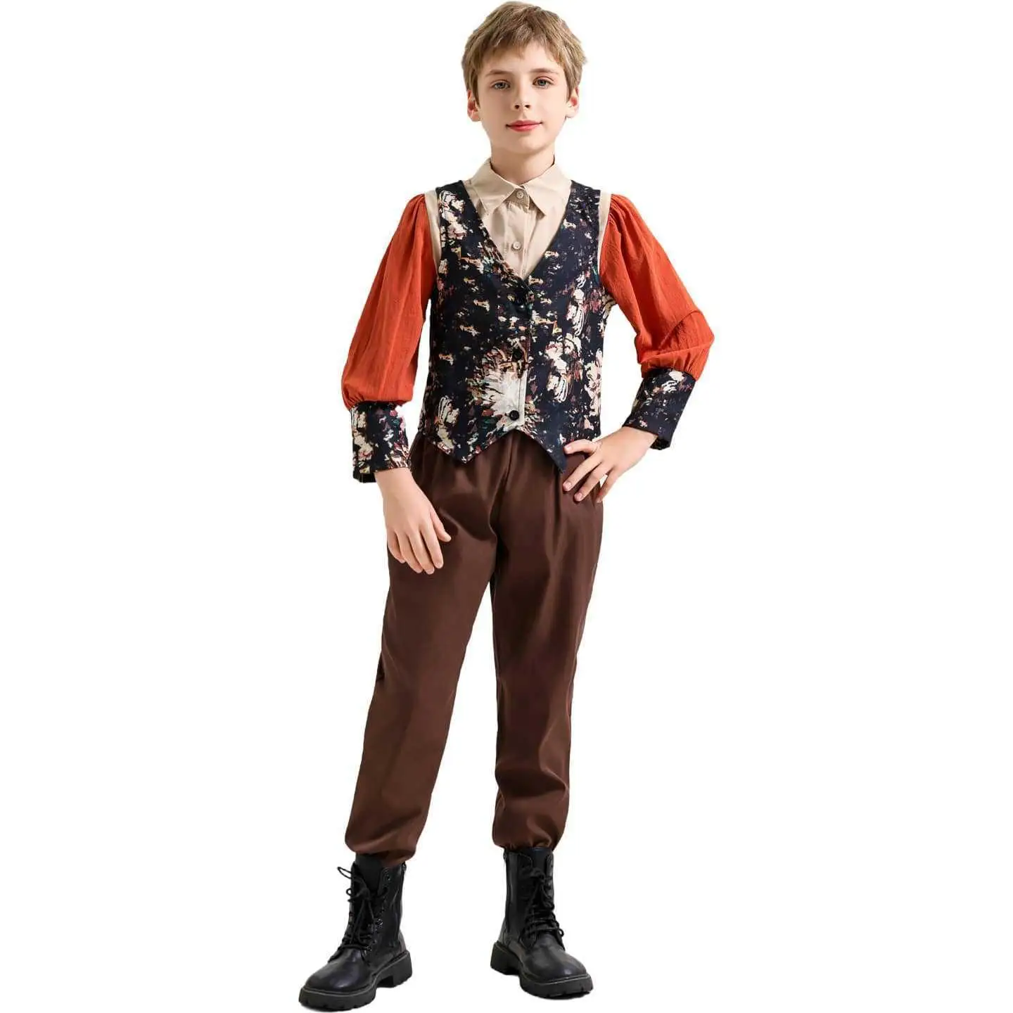 

Костюм для Хэллоуина в баварском стиле, для детских праздников, сценических выступлений, средневековый ретро-наряд, женская этническая одежда, сценический костюм