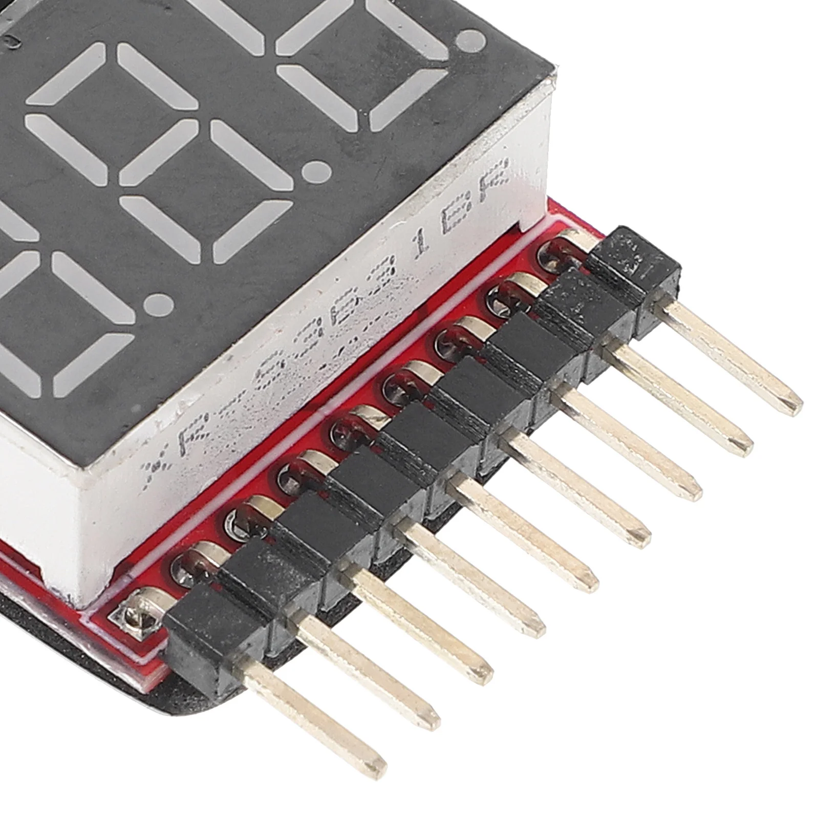 

2Pcs Lipo Voltage Tester Low Voltage Alarm Checker Rc Monitor Buzzer Alert Buzzer Alarm with LED Indicator