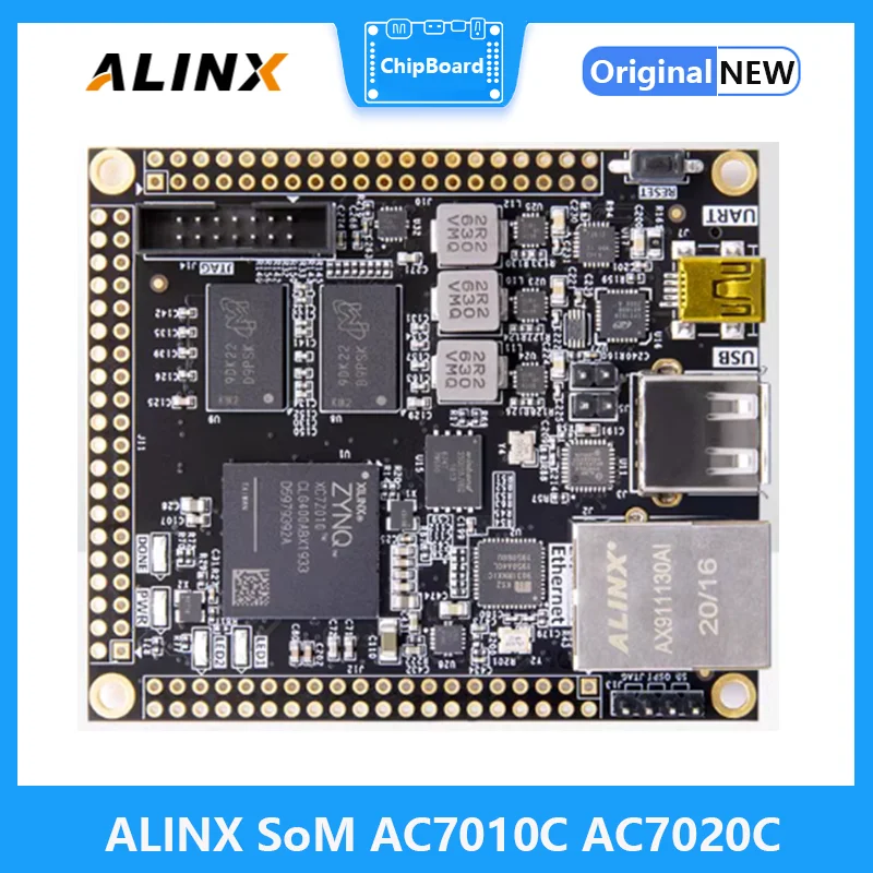 

ALINX SoM AC7010C AC7020C: XILINX Zynq-7000 SoC XC7Z010 XC7Z020 ZYNQ ARM 7010 7020 Industrial Grade Module