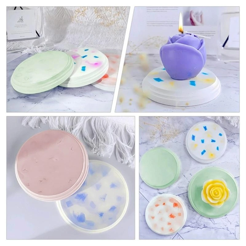 Forme rond Course à base montagnes en silicone moule en résine moule époxy uv bricolage artisanat à maison