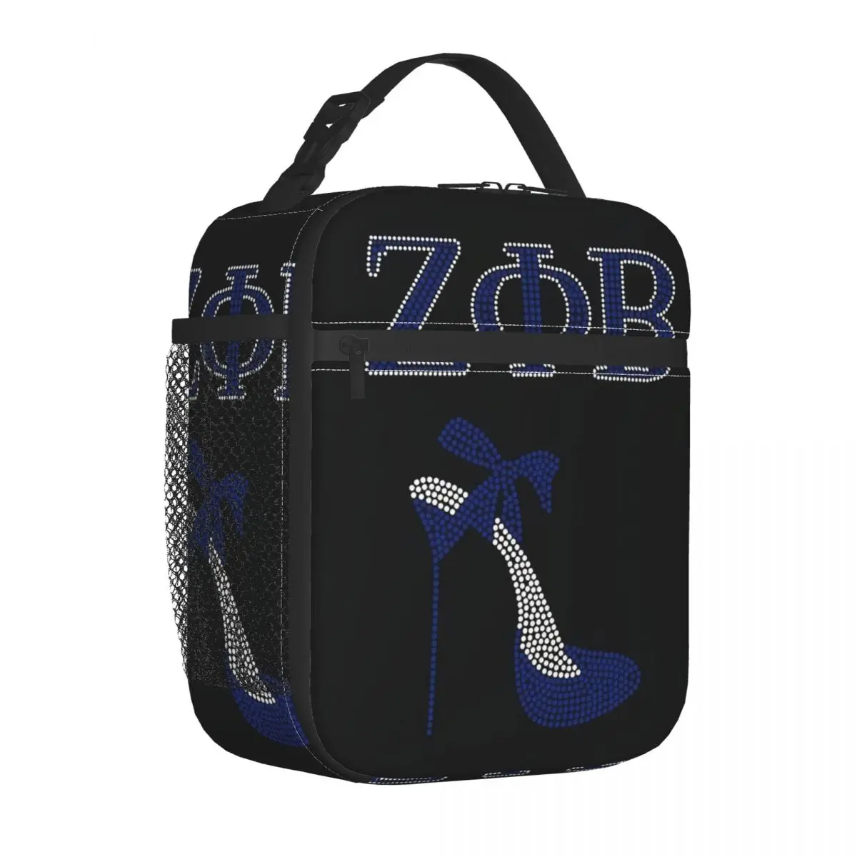 مخصص زيتا فاي بيتا نادي نسائي المحمولة علب الاغذية للماء اليونانية رسالة 1920 برودة الغذاء الحراري معزول حقيبة الغداء المدرسة #2