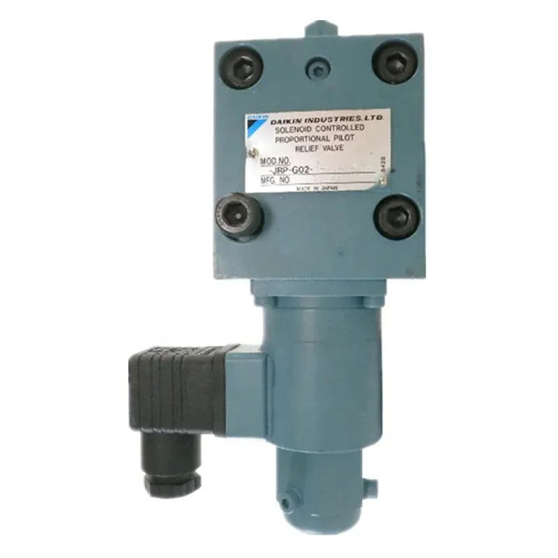 Dakin JRP JRP-G02-03/1/2/3-N/S-20 سلسلة الملف اللولبي الهيدروليكي الطيار تعمل صمام الإغاثة النسبي JRP-G02-2-23 #5