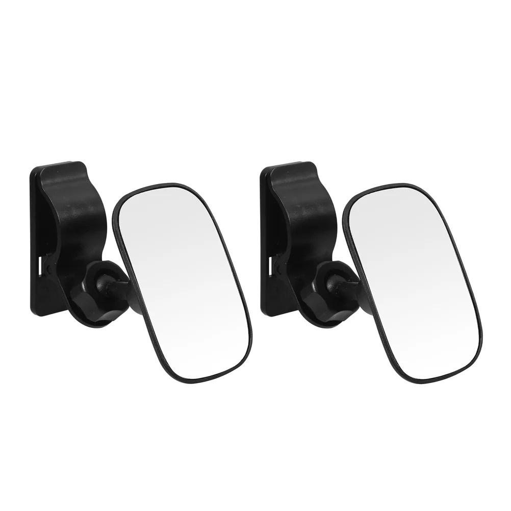 مرآة الرؤية الخلفية العالمية للأطفال للسيارة، مشبك مرآة مراقبة واسع للرضع قابل للتعديل 360 درجة على مقعد السيارة