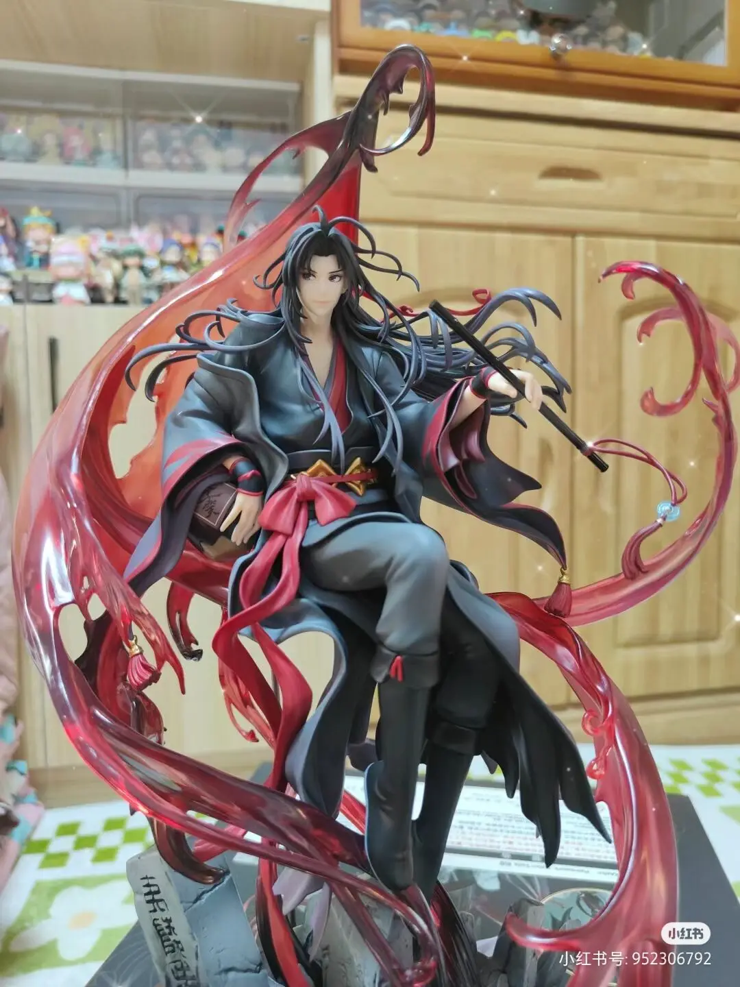 

Original Mo Dao Zu Shi Wei Wuxian Action Figure Yi Ling Lao Zu Ver Large Figurine Anime Collection Pvc Model Statue Doll Gift