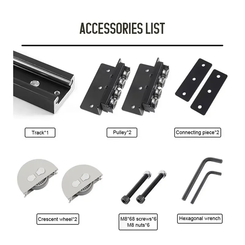 Accessories Set Hardware Integrated Rod Retractable Catering Modern Kitchen Island Mobile Pull Out Table Extended