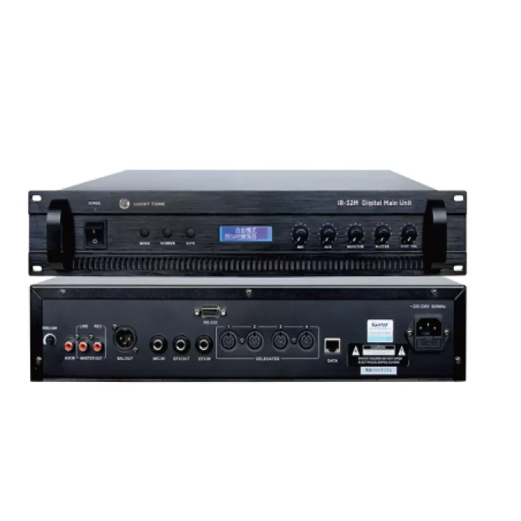 8-Channel interpretation solution system Simultaneous interpretation function Translation conference digital host