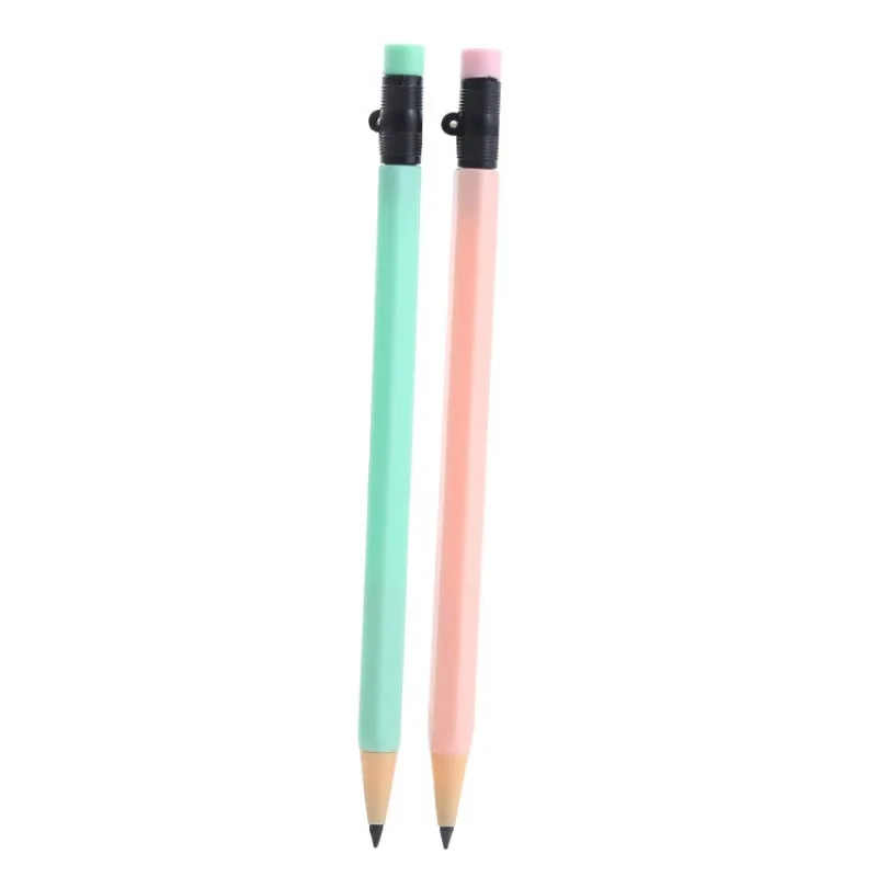 100 Pcs Wholesale Pencil Wear-resistant Pencil Without Cutting Students Sketch Painting Brush Writing Childrens Positive