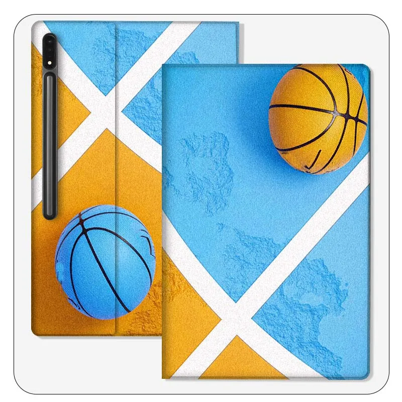 

Basketball Popular For Samsung Galaxy Tab S9 S10 S6 S7 S8 FE Plus Lite Inch Foldable Cover Tablet Case