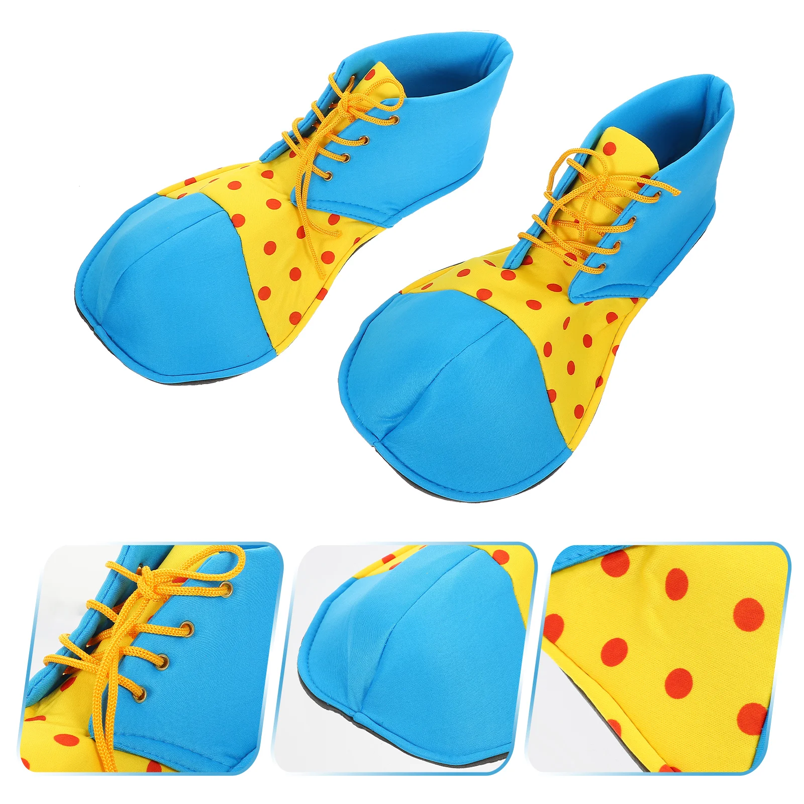 Halloween Clown Shoes Sandals for Men Cosplay Costume Christmas Big Sponge Interlayer Child Supplies
