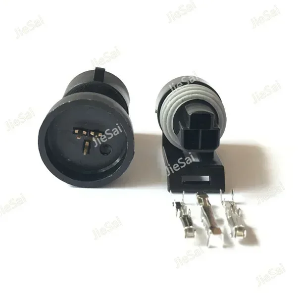 Female Male 3 Pin 12110192 / 12065287 Water Temperature Sensor Connector Restrictor Air Damper  For Buick Excelle