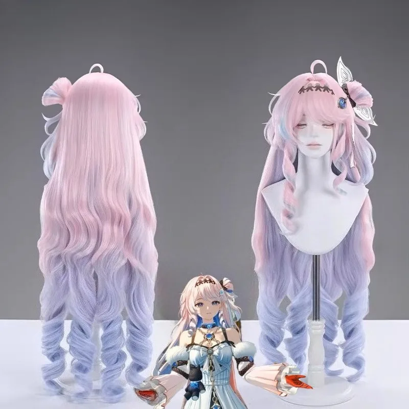 

Denia Wig Game Wuthering Waves Cosplay Wigs Gradient Anime Role Playing Hair Halloween Comic Convention Party Accessories