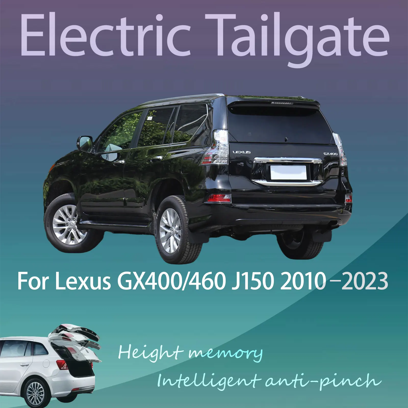 For Lexus GX400/460 J150 2010–2023 Automatic Opening Closing Anti-pinch Functions Electric Tailgate Sensor Trunk