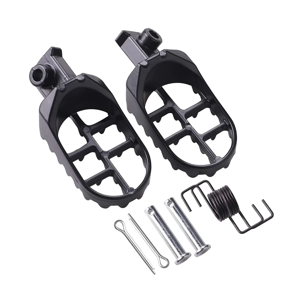 Dirt Bike Foot Pegs, Aluminium Footpegs Pedals for Coleman Baja Taotao for Yamaha PW50 1981-2021 PW80 1983-2006