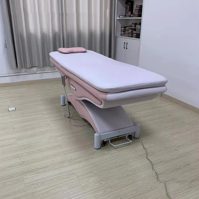 

Table De Massage Portable Beds For Professional Eyelashes Stable Stretchers Lashists Spa Electric Chiropractic Bed Auxiliary Put