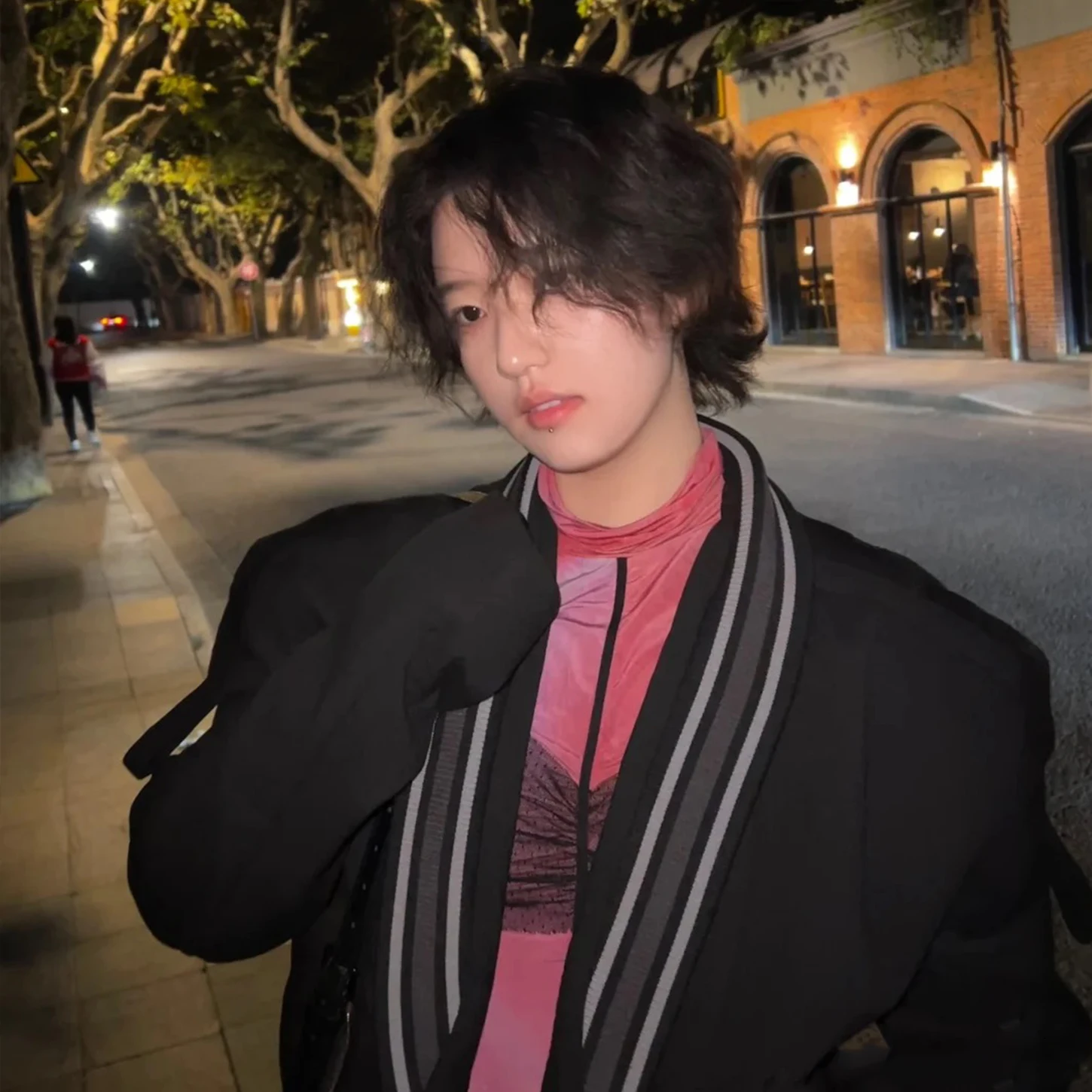 

KIKO Sle ort Бейсбольное пальто Jaet V-Ne на пуговицах Мужское и женское модное хлопковое пальто свободного покроя Long Sve Pure Color