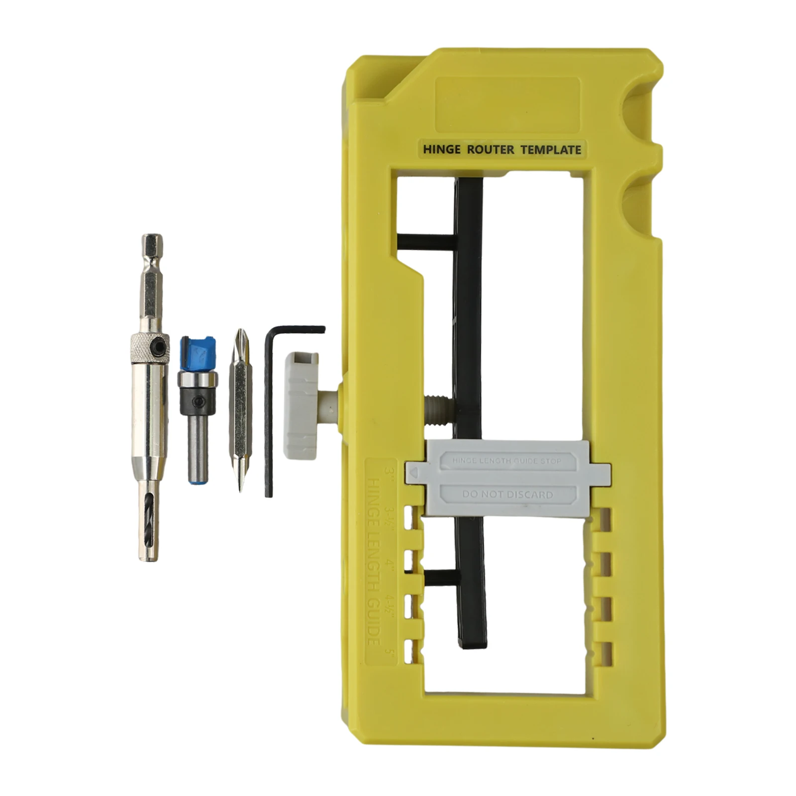 Door Mortiser Hinge Installation Adjustable Hinge Length Household Use Outdoor Sports Portable Design Silicone Anti-skid Pads