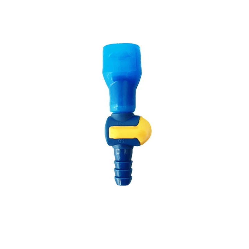 Blue Water Bag Silicone Nozzle Cycling Water Bag Nozzle 5 * 4 * 2cm Food Grade Silicone Mouthpiece 1pc