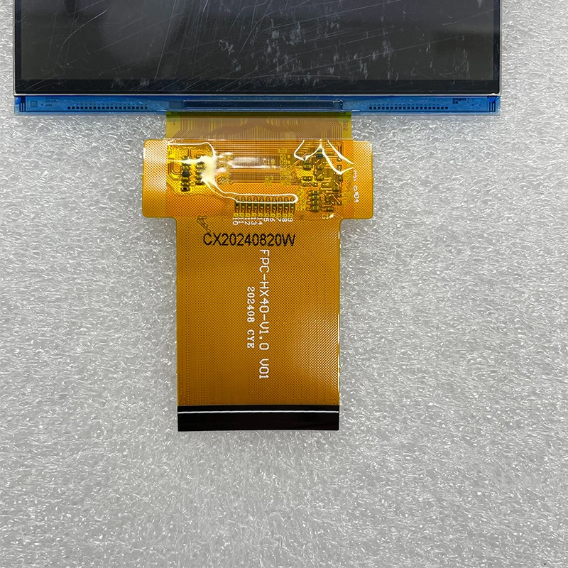 NEW 60Pin 4Inch for FPC-HX40-V1.0 V01 CX20240820W Display Screen Projector LCD screen Matrix Diy Projector Accesso Replace