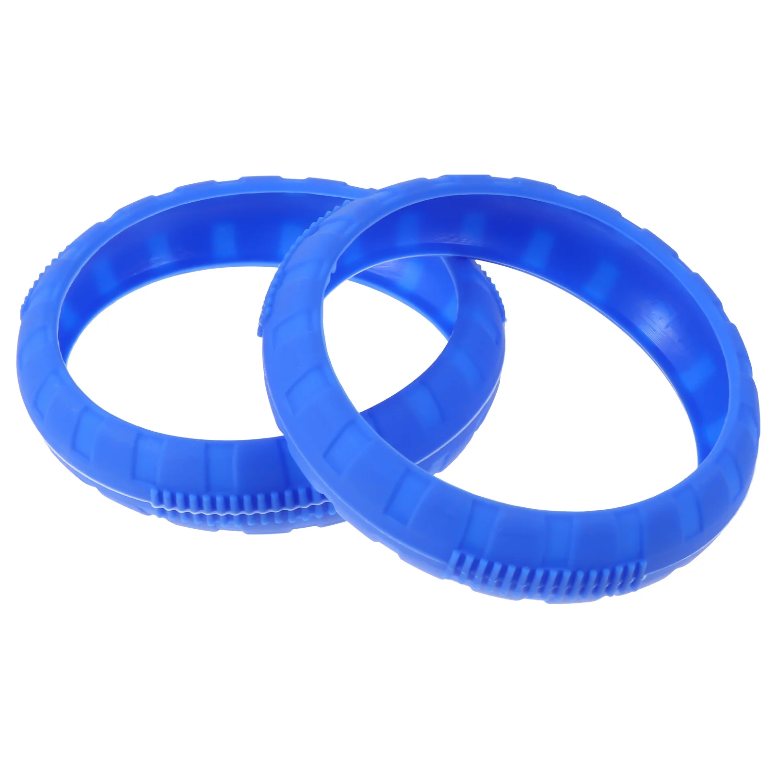 2개 소형 웨이트 랙 커버 실리콘 덤벨 실용적인 귀 덮개 보호용