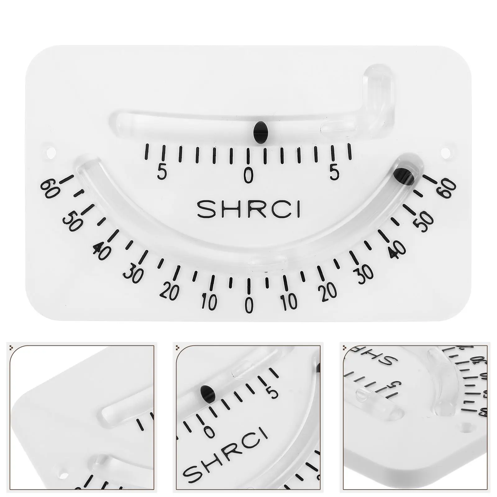 Large Ship Level Inclinometer Precision Marine Clinometer White Altimeter Boat Accessories Sailing Gear Car Inclinometer