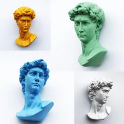 David Fridge Magnets Sculpture Home Desktop Decorations Chalkboard Photo Magnetic Stickers for Refrigerator