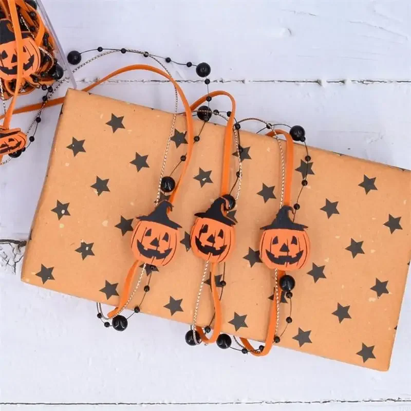 High grade polyester craft supply of Halloween party ribbons, 5M Halloween packaging ribbons