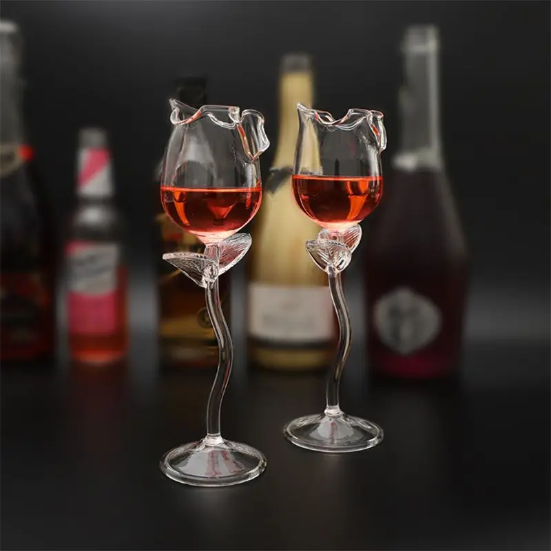 100ml Red Wine Goblet Wine Cocktail Glasses Exquisite Gift for Friend Home Glass Fashion Elegance Convenient to Use DropShipping