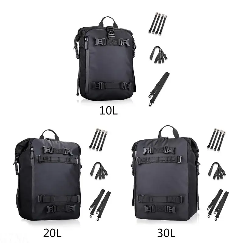 G7NA Wasserdichter Rucksack Hecktaschen Rücksitztasche Hecktasche Roller Gepäck – Detail 5