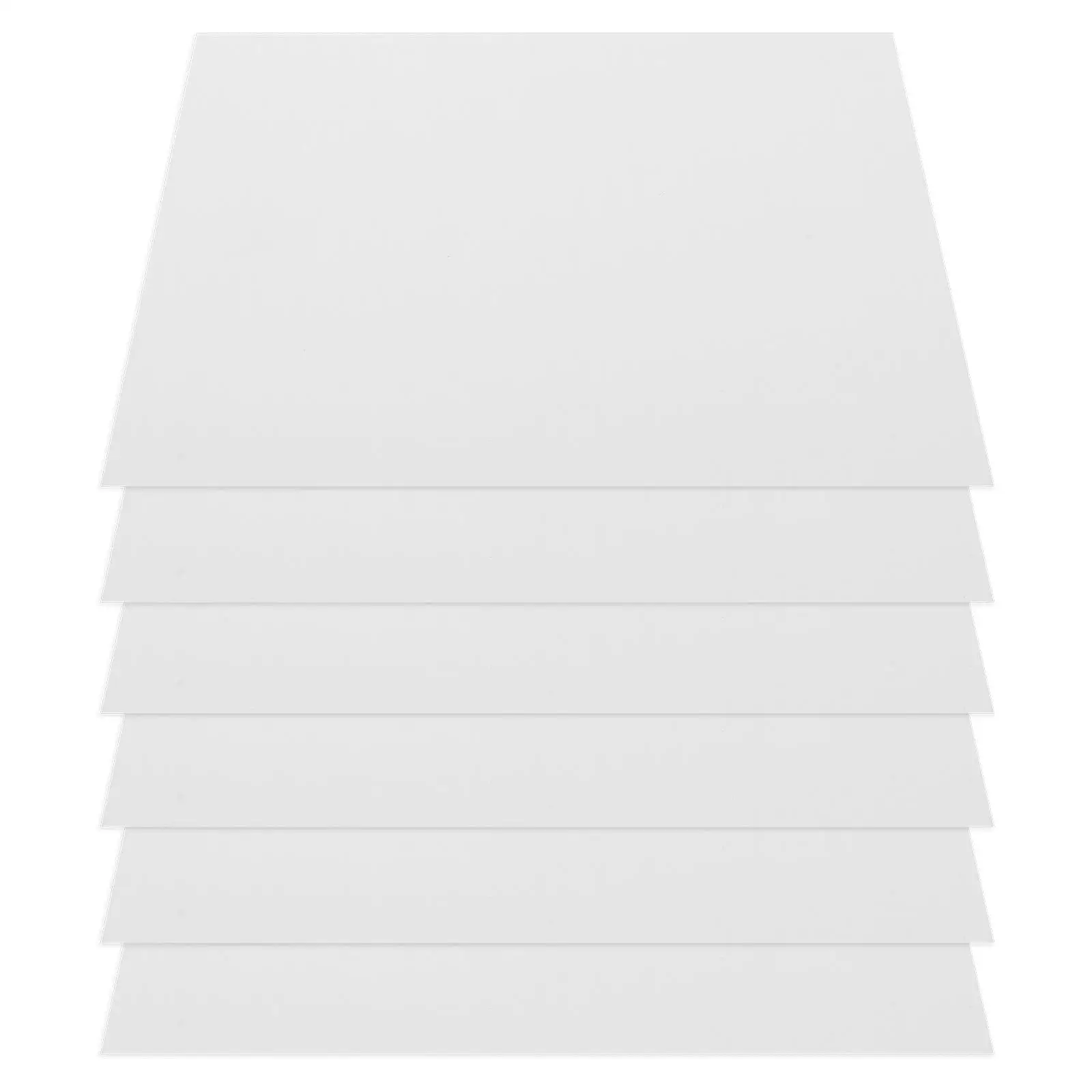 

6 Pcs Blank Aluminum Photo Frame Sublimation Metal Board White 15x20cm for Poster Wall Decor Simulation Sign Art Craft