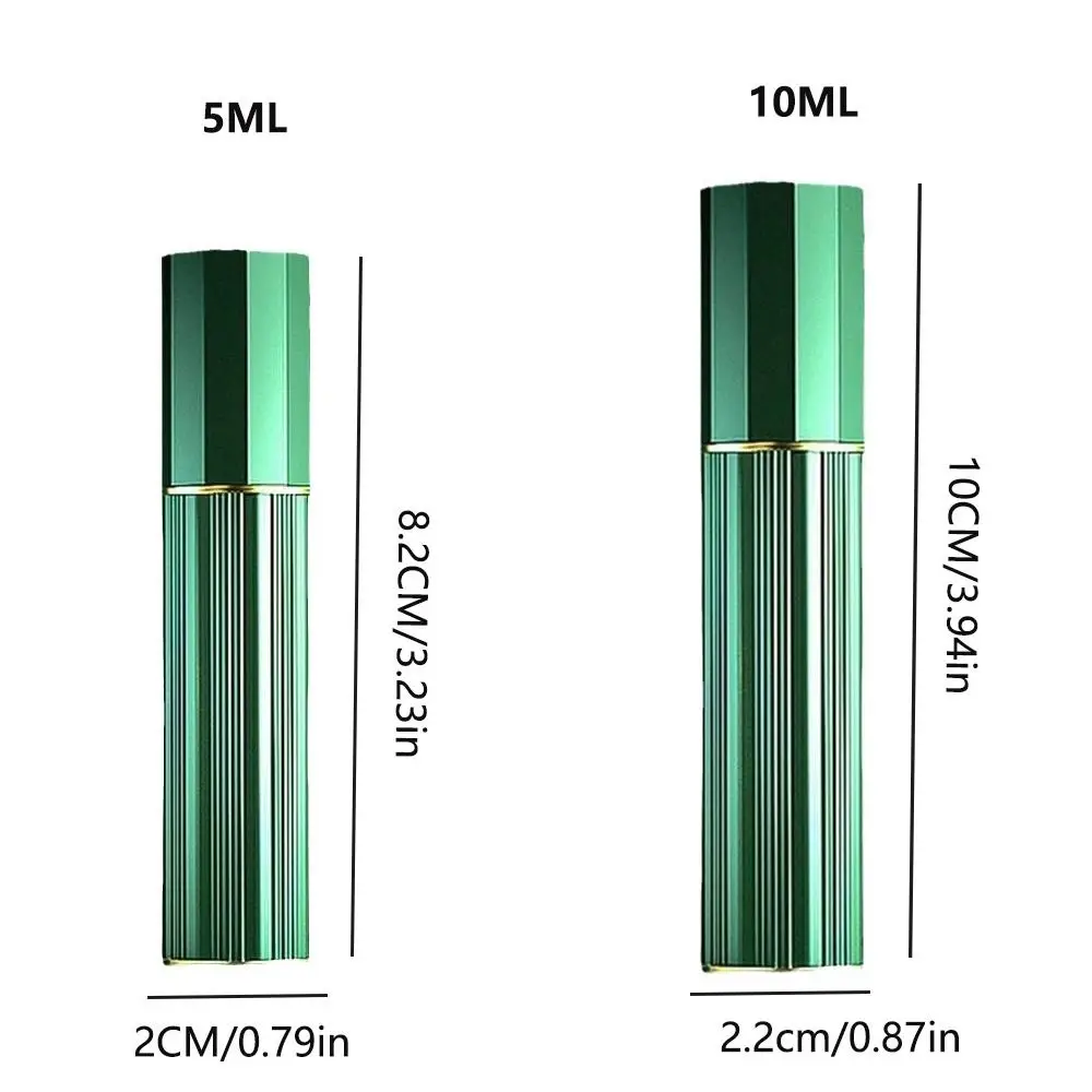 Draagbare Geur Bodemgevulde Fles Fijne Mist Verstuiver 5ML Spray Fles Keulen Moisturizer Zelfpompen Verstuiver Reizen
