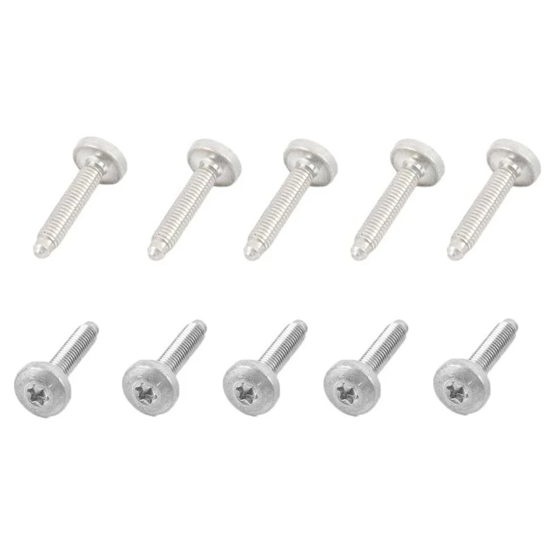 99907390531 99907390530 Flat Round Head Bolt Valve Cover Timing Cover Screw For Porsche Cayenne Panamera Macan M6x30mm-AS55