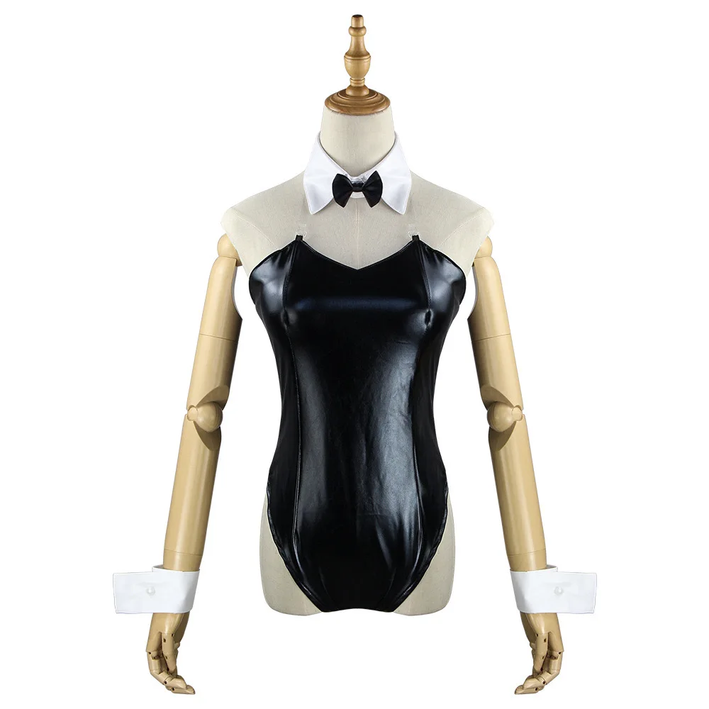 Bunny Girl Senpai Cosplay Traje para Mulheres, One Piece Bodysuit, Sexy Lingerie Set, Kitty Bodysuit