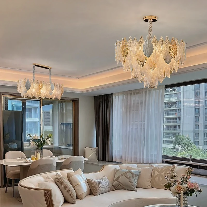 Рисунок 3 - Французская роскошная хрустальная люстра с листьями