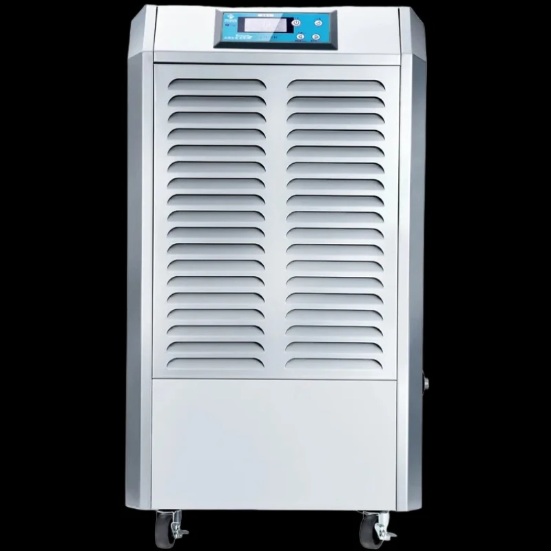 

Professional 150L/D Metal Sheet Dehumidifier 220V Industrial Air Drying Machine With Big Wheels For Commercial Humidity Control
