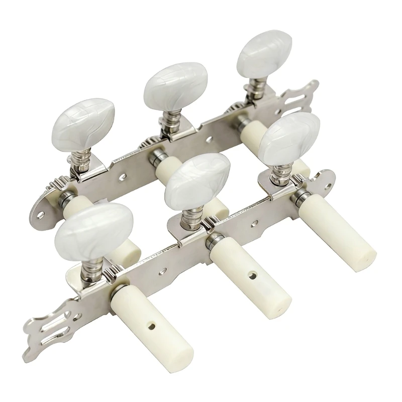 Q39E Guitar Machine Heads Right Left Locking Tuner 1:14 Ratio Guitar Tuning Keys Pegs