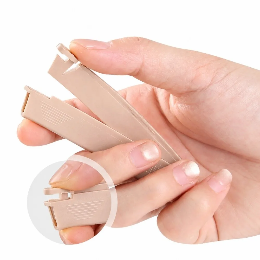 5Pcs Durable Plstic Ostomy Bag Clip Reusable Flexible Drainable Pouch Clamp Ostomy Tail Closure Ostomy Care