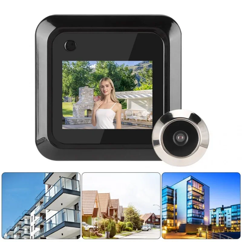 

2.4 Inch Video Digital Door Peephole Doorbell Auto Record Night Maigic Eye Camera to Entry Electronic Viewfinder for the Door