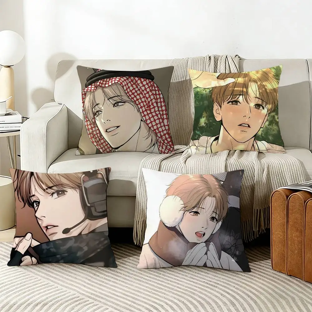 

K-Kim D-Dan Pillow Case Living Room Sofa Cushion Cover Suitable For Home Bedroom Room Decoration