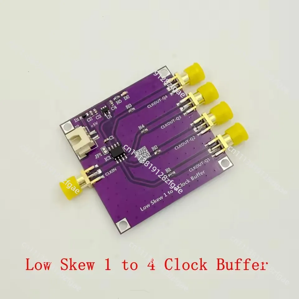 LMK1C1104 Clock Buffer 1 minute 4 200MHz Bandwidth Low Phase Delay Crystal Oscillator Active Power Divider