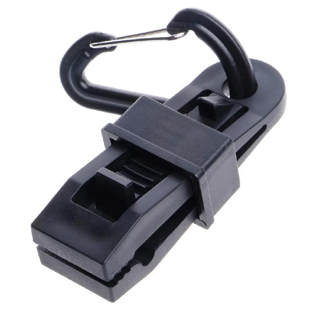 

10pcs Outdoor Camping Aluminum Buckle Tent Rope Accessories Wind Rope Buckle Tent Wind Buckle (Black)