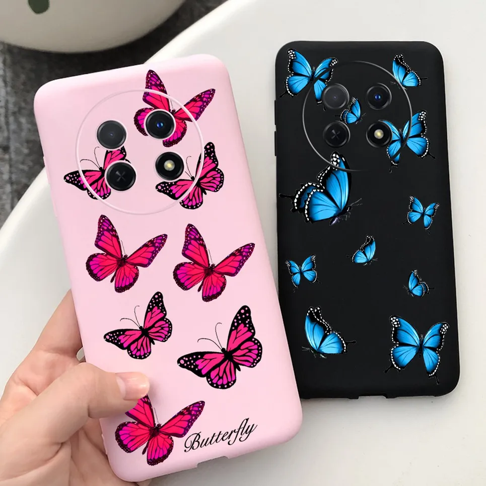 Na pokrycie Huawei nova Y91 Case NovaY91 etui na telefon STG-LX1 STG-LX2 tylna okładka damska moda Daisy kwiat Case cukierki miękkie silikonowe