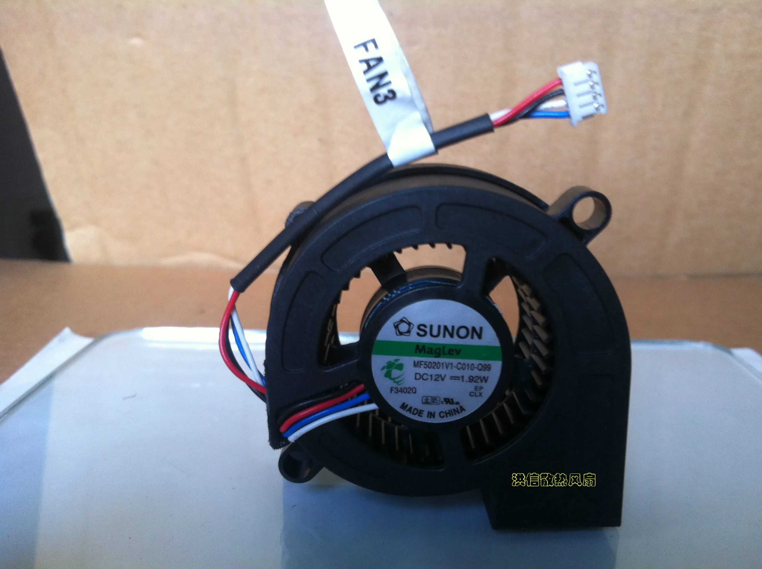 

Freight free new SUNON 5020 MF50,201V1-C010-Q99 DC12V 1.92W projector fan