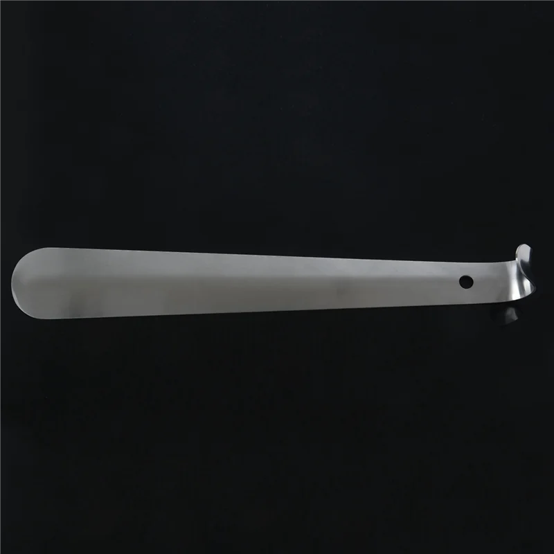 

WOWFU-3X Stainless Steel Extra Long Handled Shoe Horn Shoe Lifter Durable Tool Silver, 30Cm/11.8Inch